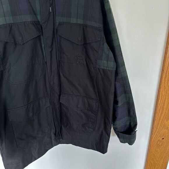 Nike Men’s 330 British Millerain Destroyer Windrunner Tartan Plaid Wax Coated Zi - Picture 9 of 14